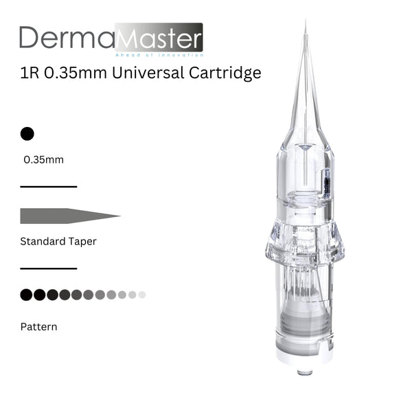 DermaMaster 1R 0.35mm Universal Needle Cartridge