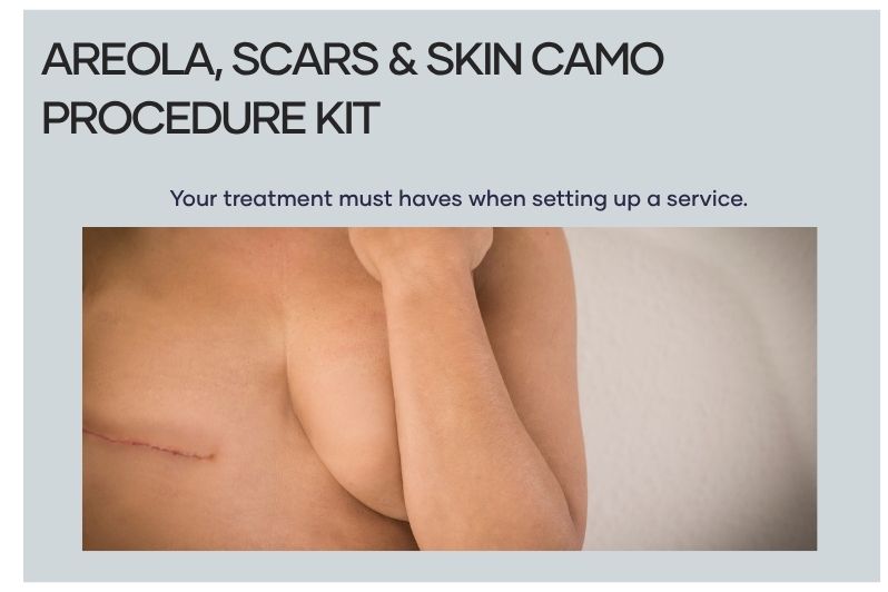 Areola, Scar & Skin Camo Procedure Kit
