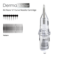 DermaMaster 8U Nano ‘U’ Curve Needle Cartridge 
