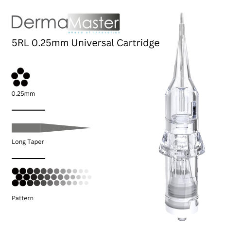 DermaMaster 5RL 0.25 Universal Needle Cartridge 