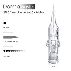 DermaMaster 1R 0.2 Nano Universal Needle Cartridge