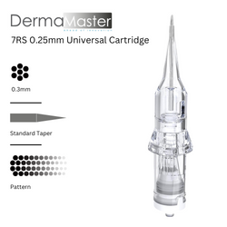 DermaMaster 7RS 0.3 Universal Needle Cartridge 