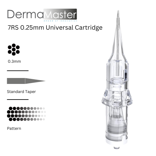 DermaMaster 7RS 0.3 Universal Needle Cartridge 