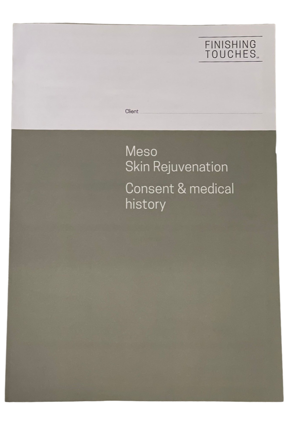 Medical History & Consent Forms - Meso Skin Rejuvenation